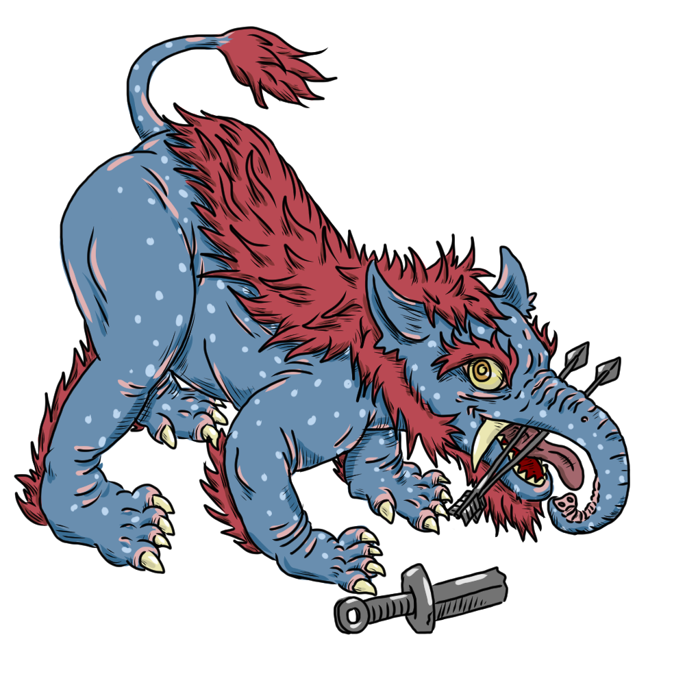 プルガサリのイラスト