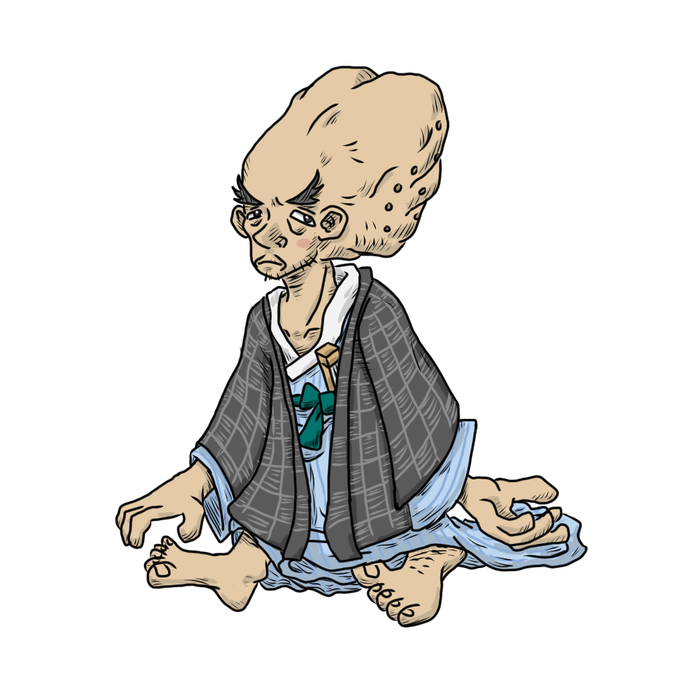 ぬらりひょんのイラスト